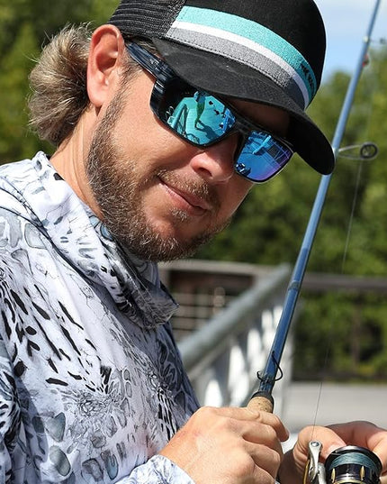 KastKing Huzzah Polarized Sport Sunglasses for Men and Women, Ideal for Driving Fishing Cycling and Running,UV Protection