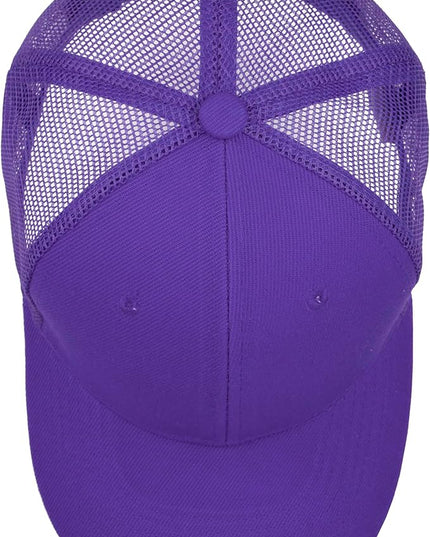 Gelante Mesh Trucker Hat Baseball Cap Structured Front Panel Wholesale LOT 12 Pack