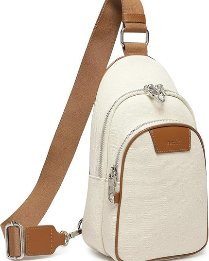 Anti Theft Crossbody Bags for Women Leather Sling Bag Cross Body Travel Purse Chest Bags Fanny Pack Gift Teen Girl