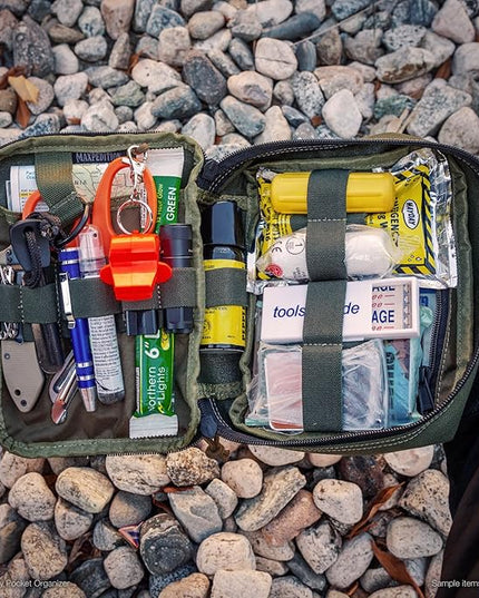 MAXPEDITION Beefy Pocket Organizer, Compact, MOLLE-Compatible, 1000D Nylon Tactical Pouch, Everyday Carry Tool and Gear Storage for Outdoor, Tactical, Survival, 0266