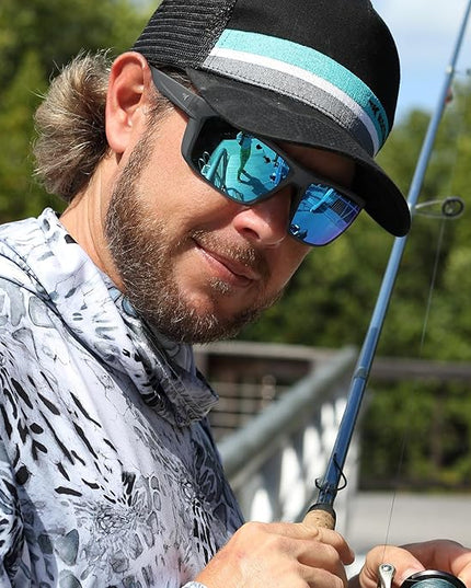 KastKing Huzzah Polarized Sport Sunglasses for Men and Women, Ideal for Driving Fishing Cycling and Running,UV Protection