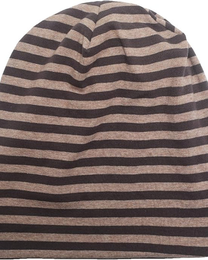 ZLYC Cotton Thin Slouchy Beanie Hat for Men Women Fashion Soft Stretch Knit Skull Cap