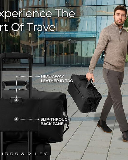 Briggs & Riley Travel Duffel Bag - Weekender & Overnight Luggage for Women & Men, Softside Bag