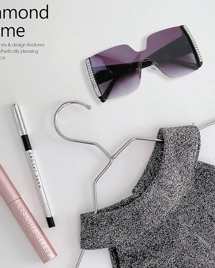 The Fresh Women's Oversized Square Jackie O Cat Eye Hybrid Butterfly Fashion Sunglasses - Exquisite Packaging