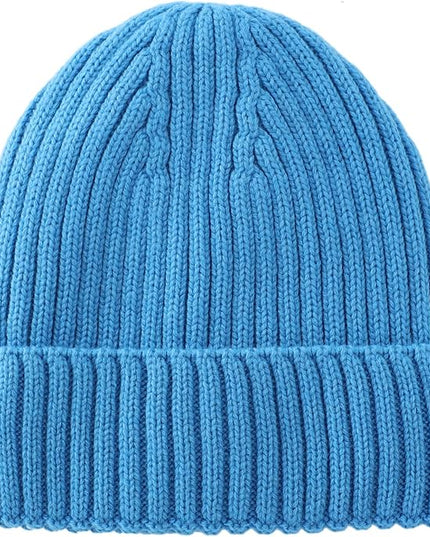 Connectyle Fleece Lined Cuffed Beanie Hat for Men Women Knitted Winter Wool Beanies Skull Cap Warm Watch Hat