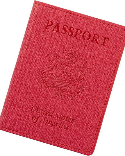 Passport Holder,Travel Essentials for women,Travel Gifts(Gold Rose)