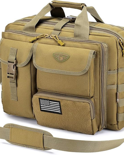 Stypos Tactical Messenger Bag,Tactical Briefcase for Man Military Laptop Bag 14 Inch/15.6 Inch /17.3 Inch Messenger Work Bag