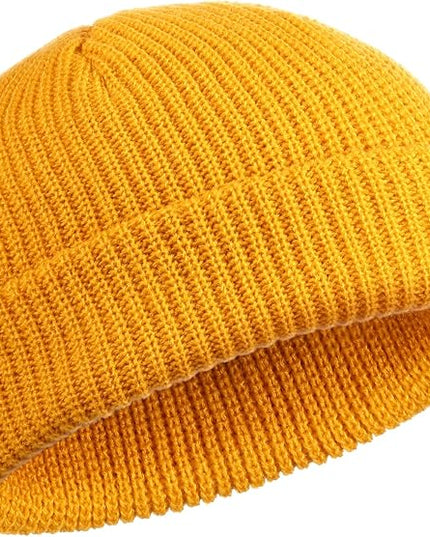 SATINIOR Trawler Beanie Watch Hat Roll-up Edge Skullcap Fisherman Beanie for Women Men