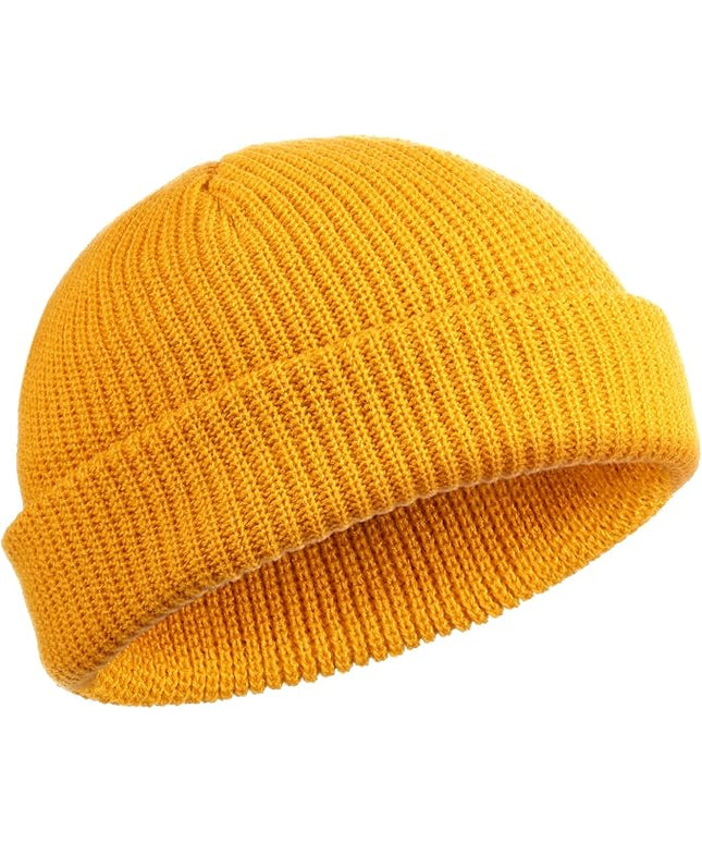 SATINIOR Trawler Beanie Watch Hat Roll-up Edge Skullcap Fisherman Beanie for Women Men