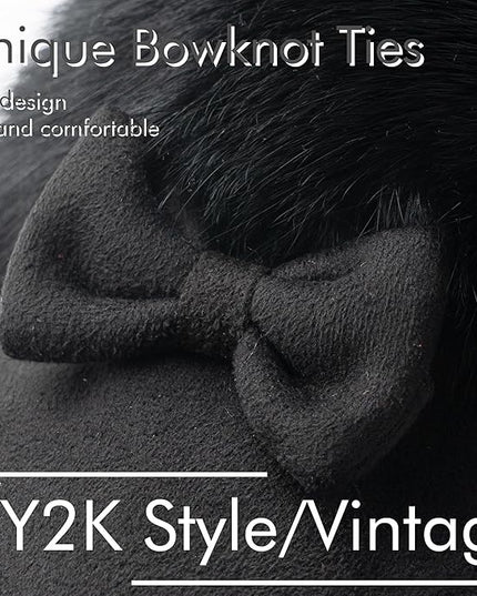 Vagasi Women Touch Screen Gloves, Fleece Lined Winter Gloves for Ladies, Thermal Suede Gloves Fur Cuff for Girls Gifts