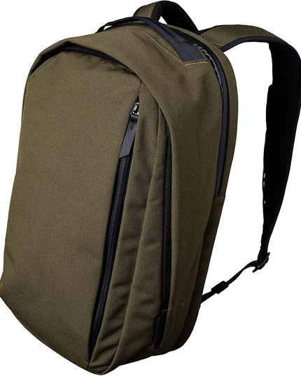 ALPAKA Metro Backpack Pro for Men - Fits 15.6" Laptop Business Travel Backpack with YKK Zippers, MOD Key Leash,Axoflux 600D (Army Green)