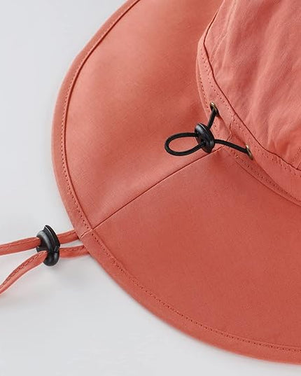 Home Prefer Summer UPF 50+ Men's Bucket Sun Hat Wide Brim Fishing Hat Safari Hat
