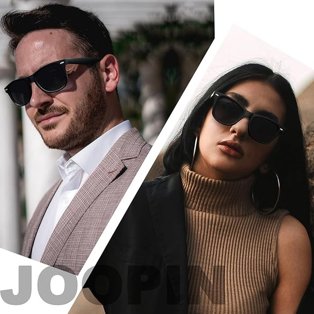 Joopin Square Sunglasses Polarized UV Protection Trendy Designer Sun Glasses Men Women