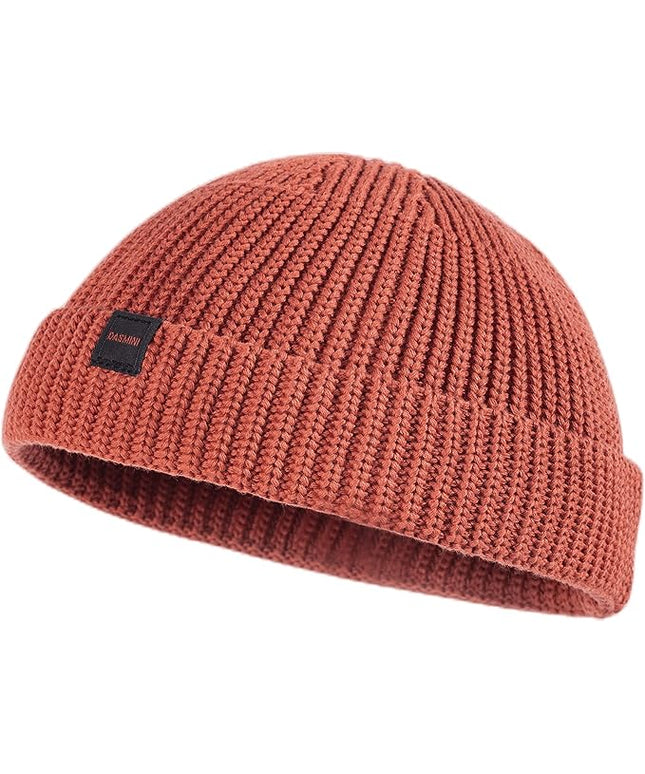 Fisherman Beanie Hats for Men Women,Knit Trawler Skull Cap,Watch Cap,Spring Fall Winter Warm Short Hats