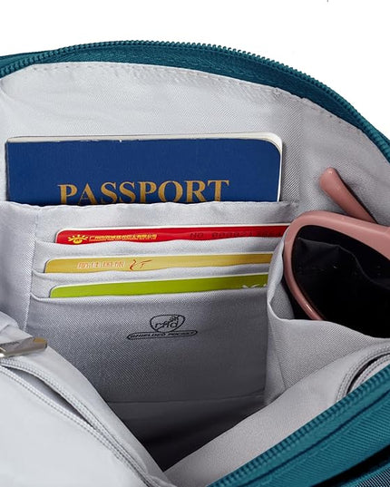 Travelon Anti-theft Classic Slim Double Zip Crossbody