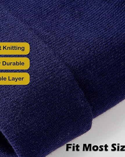 LAKIBOLE Winter Beanie Hats for Men Slouchy Beanies for Women Teenage Boys Girls