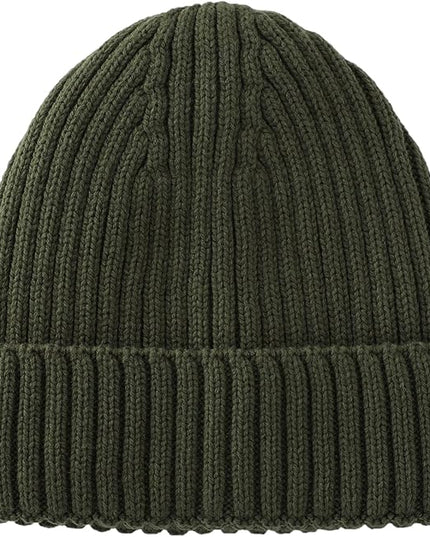 Connectyle Fleece Lined Cuffed Beanie Hat for Men Women Knitted Winter Wool Beanies Skull Cap Warm Watch Hat