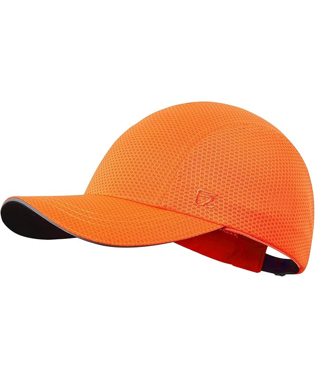 GADIEMKENSD Women's Race Day Running Cap Performance Mesh Hat - Excellent Ventilation, Lightweight, Reflective Safety