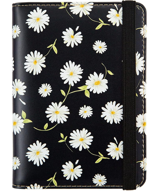 Passport Holder,Passport Cover Rfid Blocking Travel Wallet Cute Personalized Womens Mens Credit Card Wallet (Daisy)