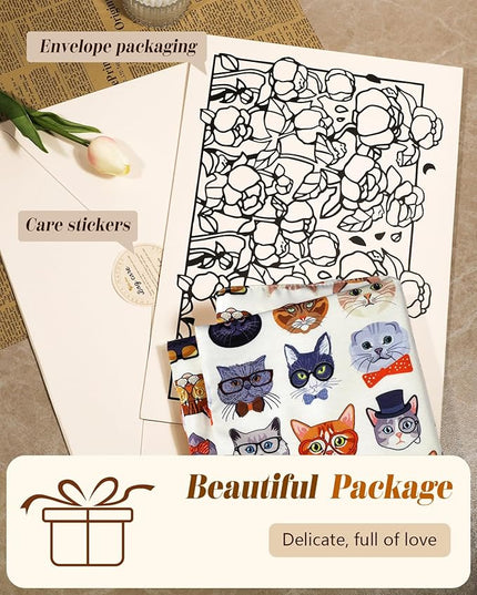 Aesthetic Cotton Tote Bag for Women - Reusable Shoulder Bag with Buckle Fabric Bag for Gym, Travel, Work