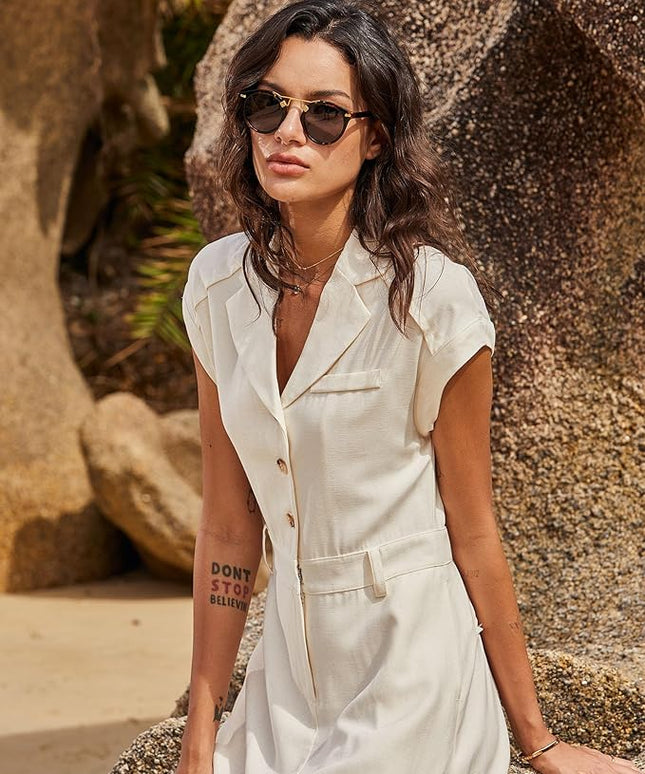 CARFIA Small Face Acetate Polarized Sunglasses for Women UV Protection, Retro Double Bridge Eyewears Metal Brow Round Sunnies