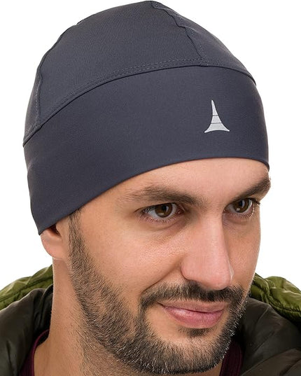 Helmet Liner Sweat Wicking Skull Cap Beanie. Ultimate Performance Moisture Wicking. Fits Under Helmets