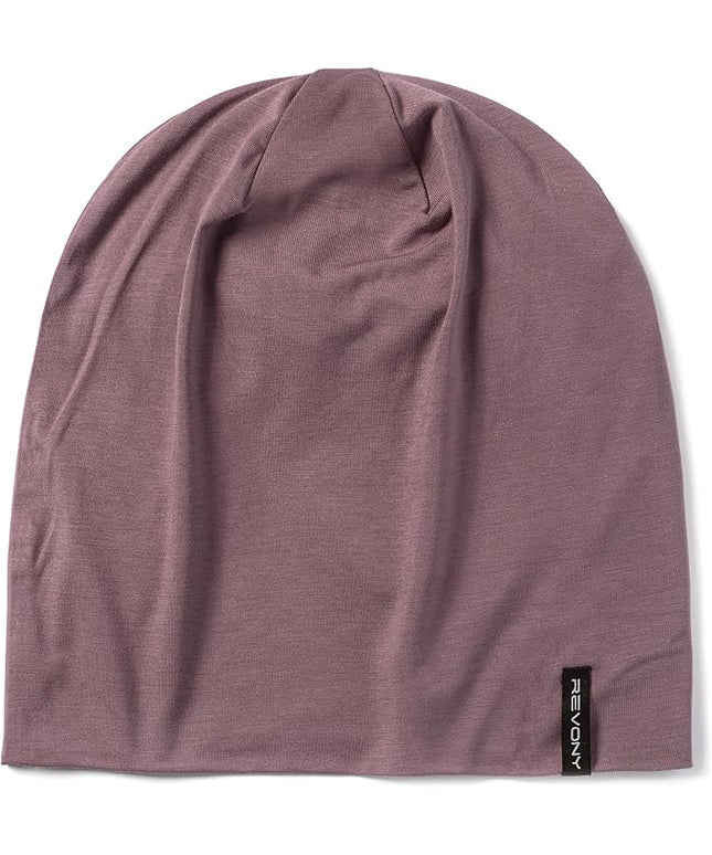 Summer T-Shirt Beanie for Men & Women - Soft Modal - Slouchy Style
