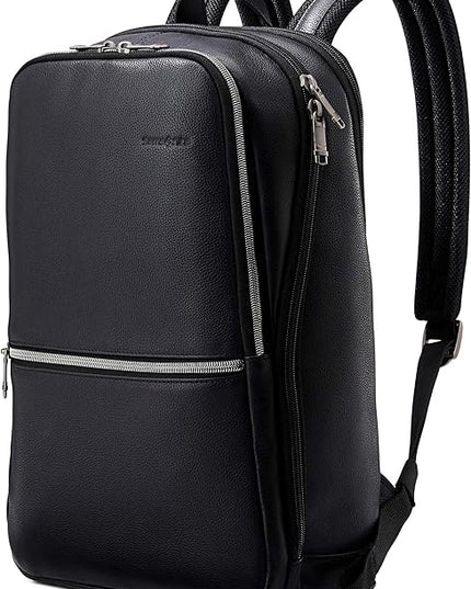 Samsonite Classic Leather Slim Backpack