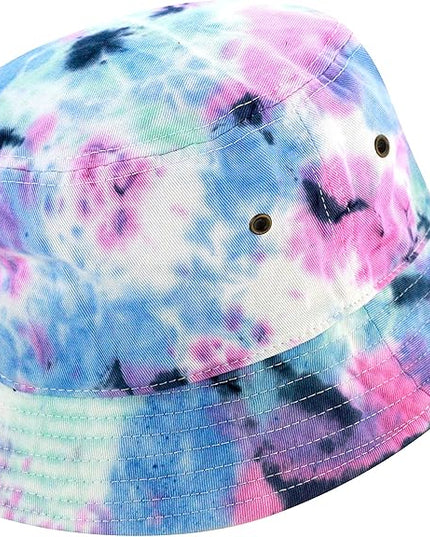 The Hat Depot Bucket Hat - Unisex 100% Cotton & Denim UPF 50 Packable Summer Travel Beach Sun Hat