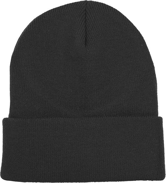 Gelante Unisex Beanie Cap Knitted Warm Solid Color