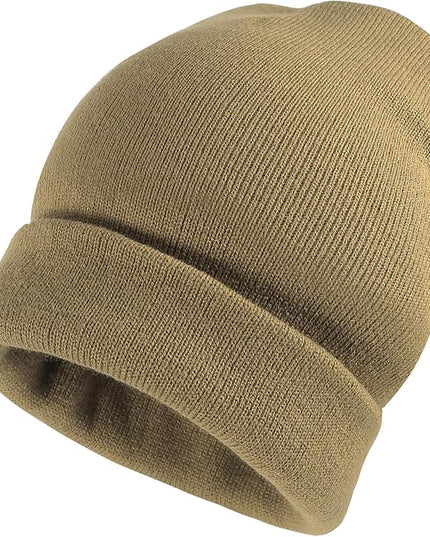 Gelante Unisex Beanie Cap Knitted Warm Solid Color and Multi-Color Multi-Packs