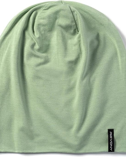 Summer T-Shirt Beanie for Men & Women - Soft Modal - Slouchy Style