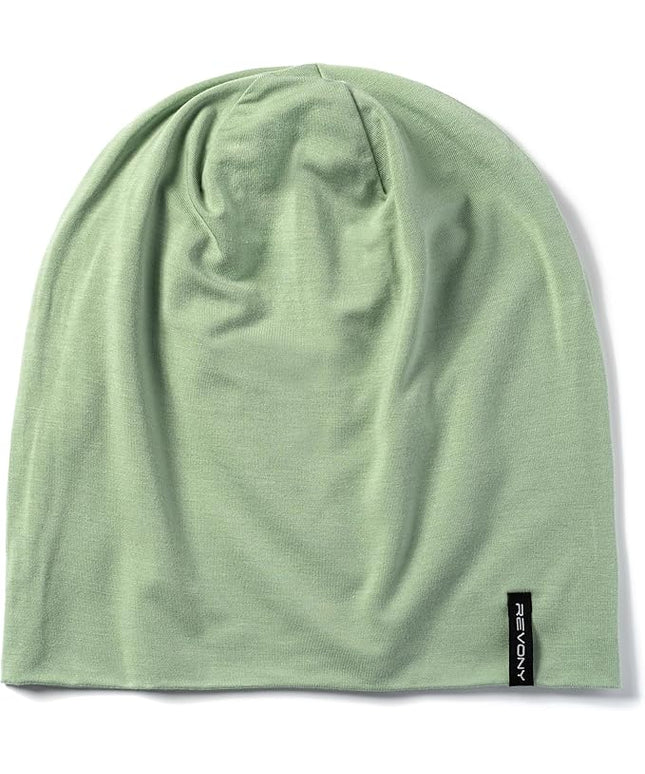 Summer T-Shirt Beanie for Men & Women - Soft Modal - Slouchy Style