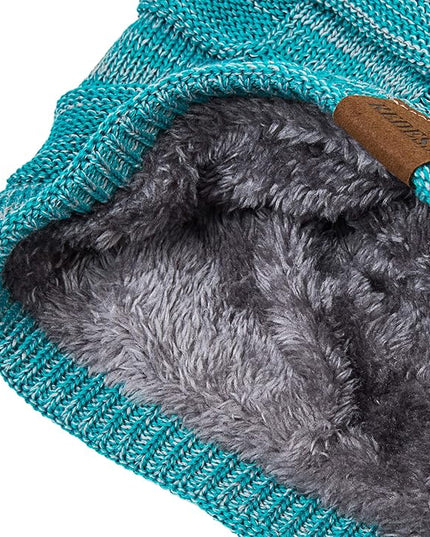 REDESS Beanie Hat for Men and Women Winter Warm Hats Knit Slouchy Thick Skull Cap