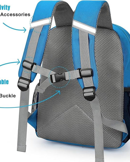 STEAMEDBUN Kids Backpack Boy 4-6, Boys Backpack for Elementary Kindergarten School - 15inch