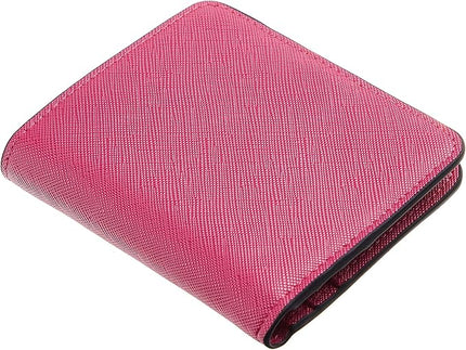Toughergun Women’s Small Slim Leather Wallet with RFID Protection, Compact Bifold Mini Purse with Clear ID Window