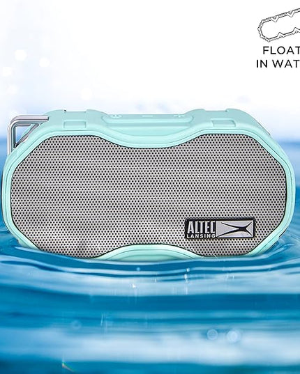 Altec Lansing Baby Boom XL - Waterproof Bluetooth Speaker, Wireless & Portable Speaker for Travel & Outdoor Use, Deep Bass & Loud Sound, 1 Pack, Mint