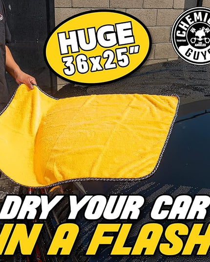 Chemical Guys HOL129 Best Two Car Wash Bucket Kit to Wash & Dry (11 Items Including 3 16 oz. Chemicals)