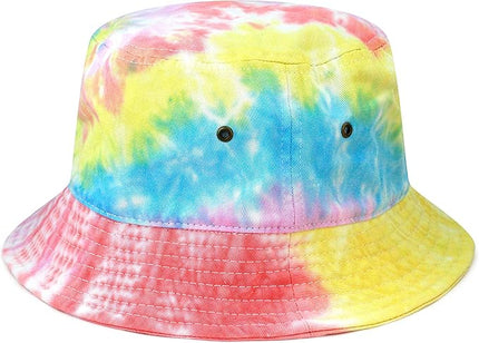 The Hat Depot Bucket Hat - Unisex 100% Cotton & Denim UPF 50 Packable Summer Travel Beach Sun Hat