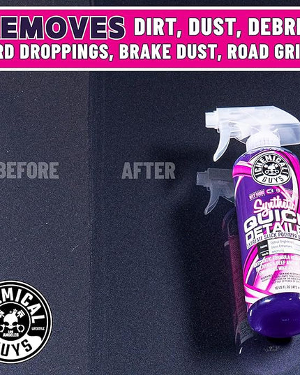 Chemical Guys WAC211 Synthetic Quick Detailer, Extreme Slick Polymer Detailer, Safe for Cars, Trucks, SUVs, Motorcycles, RVs & More, 128 fl oz (1 Gallon)
