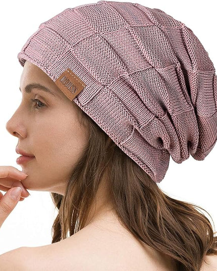 REDESS Beanie Hat for Men and Women Winter Warm Hats Knit Slouchy Thick Skull Cap