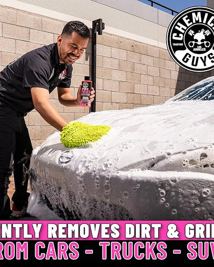 Chemical Guys HOL129 Best Two Car Wash Bucket Kit to Wash & Dry (11 Items Including 3 16 oz. Chemicals)