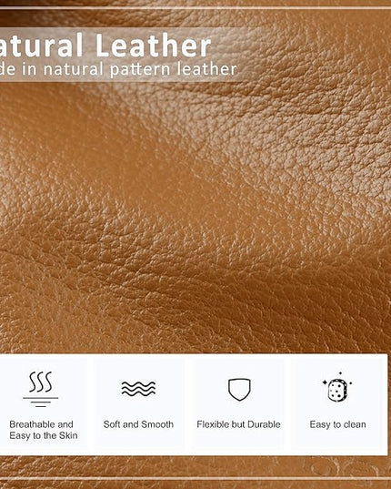 befen Genuine Leather Small Crossbody Bags for Women Cell Phone Bag Cross Body Purses,Silver Zipper