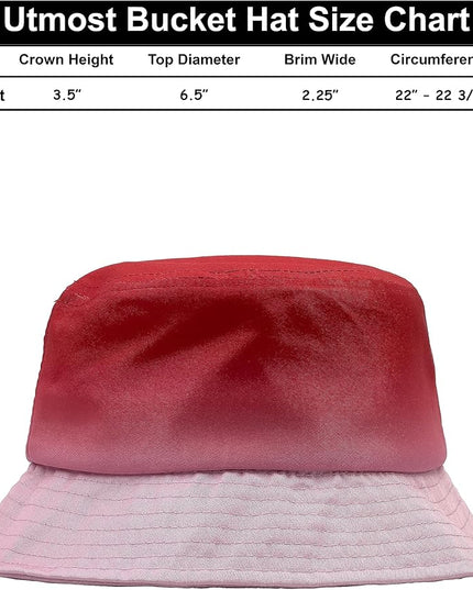 Utmost Bucket Hat | Two Tone Dual Color and Gradient Styles | Lightweight & Packable | Outdoor Summer Sun Hat