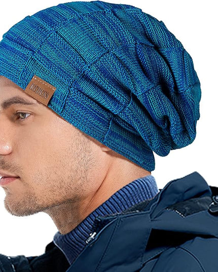 REDESS Beanie Hat for Men and Women Winter Warm Hats Knit Slouchy Thick Skull Cap