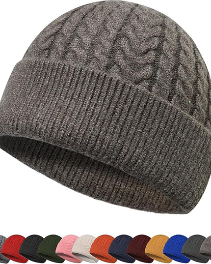 HiRui Knit Beanie Hats for Men Women Winter Hats Skull Caps Warm Classic Slouchy