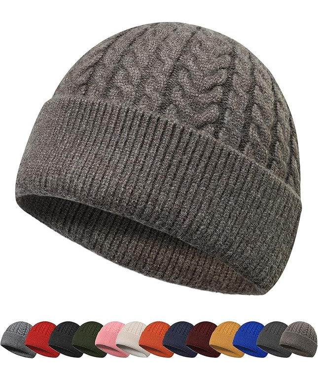 HiRui Knit Beanie Hats for Men Women Winter Hats Skull Caps Warm Classic Slouchy