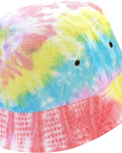 The Hat Depot Bucket Hat - Unisex 100% Cotton & Denim UPF 50 Packable Summer Travel Beach Sun Hat