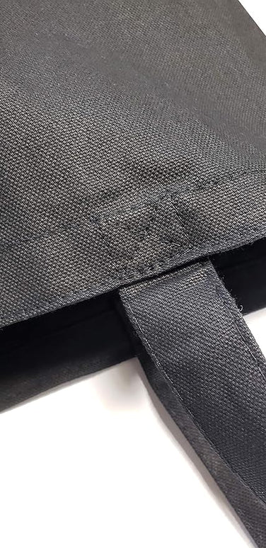 Sturdy Canvas Wholesale Tote Bags with Bottom Gusset 15"W x 16"H x 3"G Blank Totes Great for DIY Painting Printing Embroidery