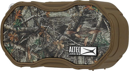 Altec Lansing Baby Boom XL - Waterproof Bluetooth Speaker, Wireless & Portable Speaker for Travel & Outdoor Use, Deep Bass & Loud Sound, 1 Pack, Real Tree Camo